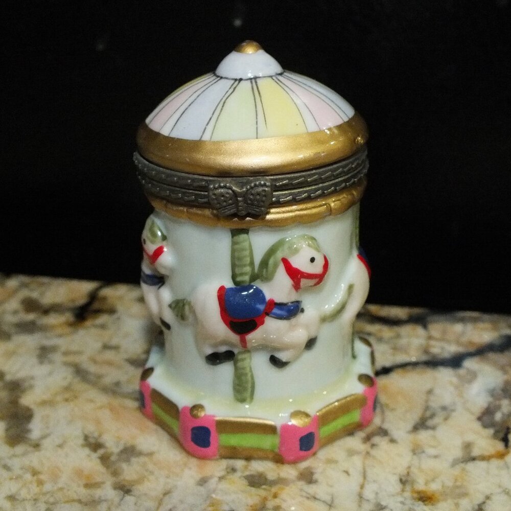 Vintage Darico Porcelain Trinket Box